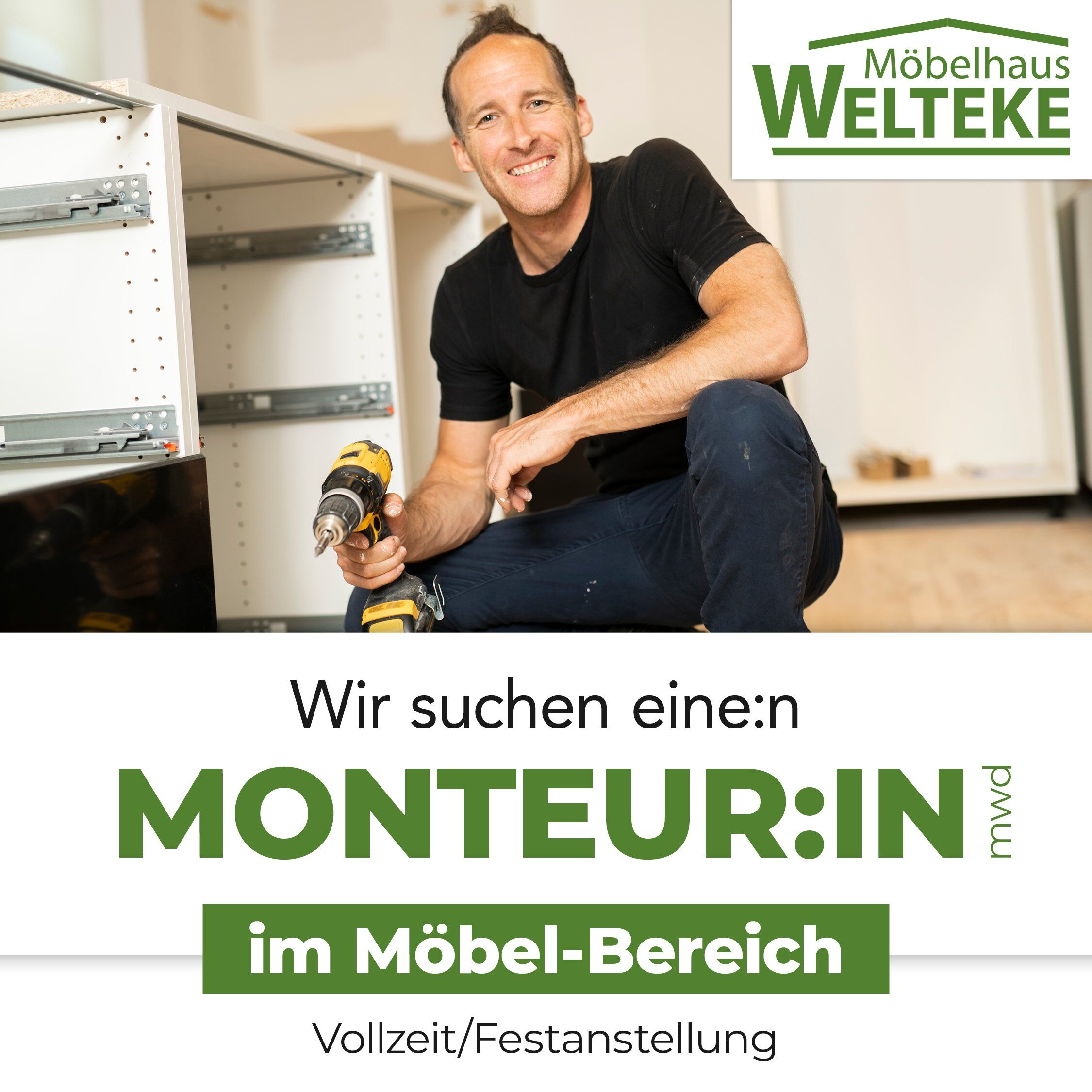 Bild von einem freundlichen Moebelmonteur