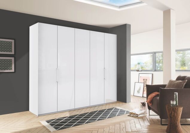 MONACO 1000 2000 03035 Weiss FTS 250cm Gl.weiss Griffe Chrom