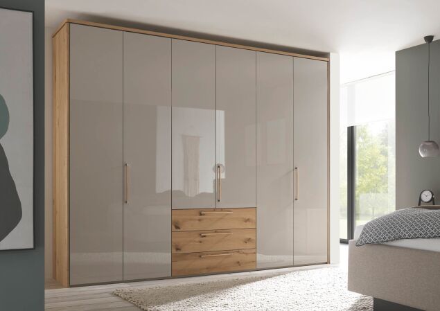 bedrooms L1000 high gloss crystal grey beam oak 02 AM