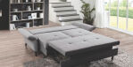 NightDay Typ 2214 Bett.E AL Nr. 1 Portofino grau SG 11 Fuss Typ 1 Metall schwarz matt 2