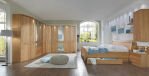 TOLEDO 5647 14 Erle tm Eckschrank Komb.m.Komfortbett m.BK i.KT+unter d.Bett
