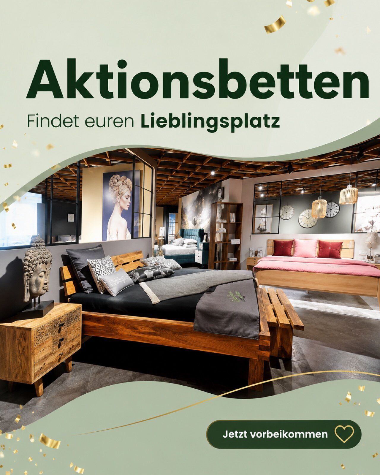 Aktionsbetten – finden Sie Ihren Lieblingsplatz