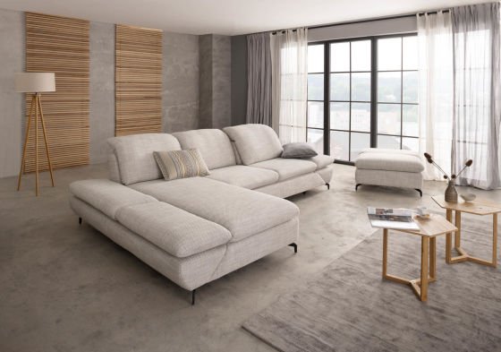 moderne Couch beige